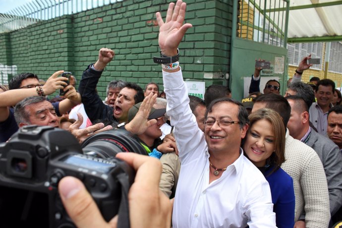 Gustavo Petro, candidato presidencial de la izquierda colombiana