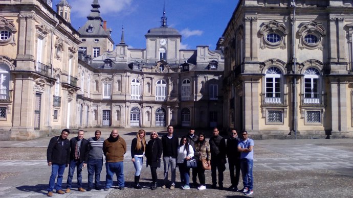 Segovia.- Grupo de agentes de viaje                             