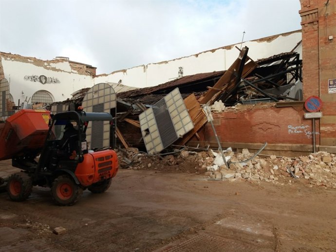 Situación en la que ha quedado el Mercado de Abastos