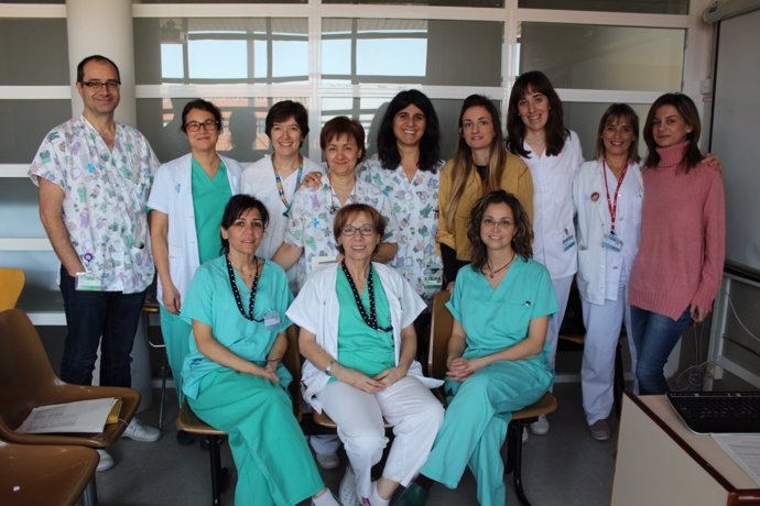 Equipo de pediatría del Hospital Arnau de Vilanova