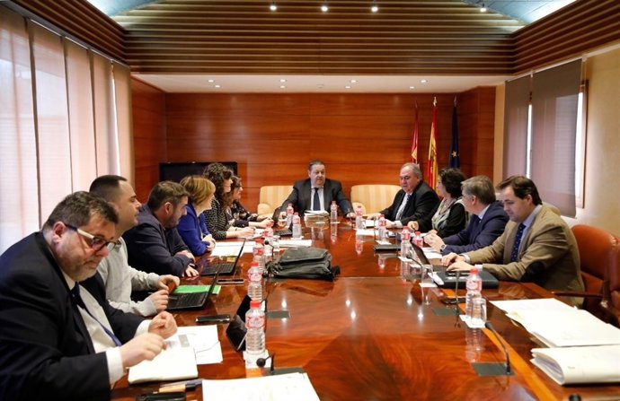 Reunión de la Mesa de las Cortes