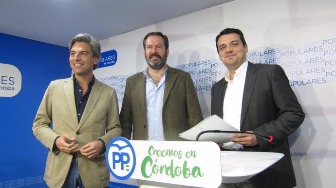 Adolfo Molina, Andrés Lorite y José María Bellido
