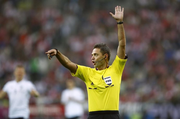 Damir Skomina, árbitro de Champions