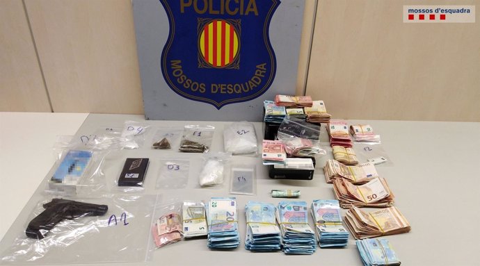 Desmantelan un punto de venta de droga en Tarragona