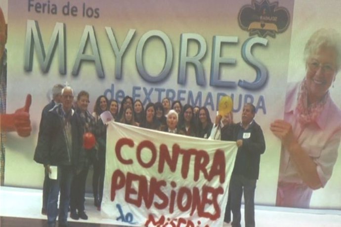 Asamblea de la Plataforma de Pensionistas y Jubilados de Mérida y comarca