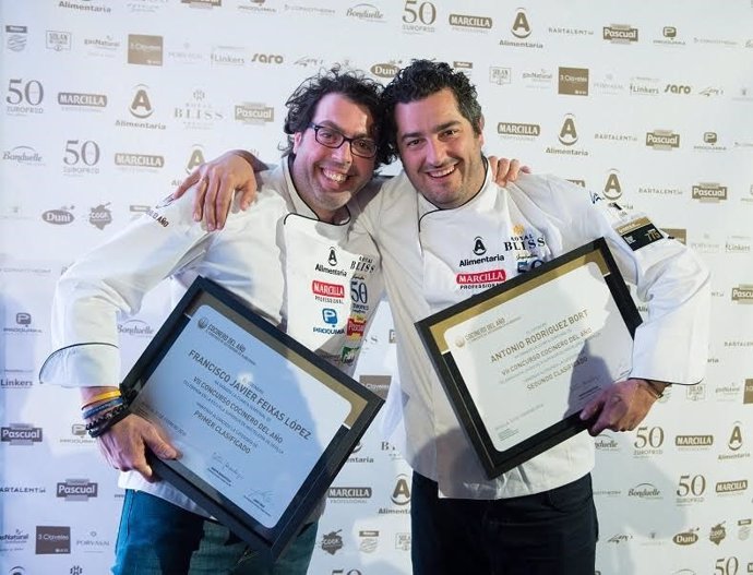 Chefs andaluces finalistas la cuarta semifinal del VII Concurso Cocinero del Año