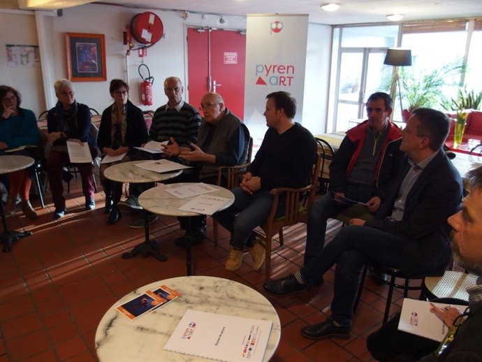 Presentación de Pyrenart en Foix (Francia)