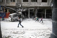 La ONU espera este martes la evacuación de civiles de Ghuta Oriental