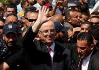 El primer ministro palestino, ileso tras sufrir un ataque en su visita a la Franja de Gaza