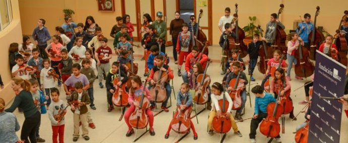 Barrios Orquestados música refugiados