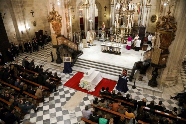 Misa funeral del niño Gabriel Cruz, en la Catedral de Almería