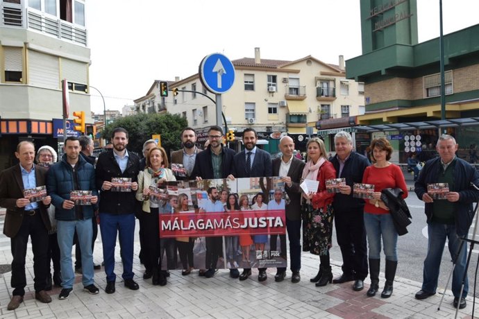 El PSOE presenta Málaga más justa 