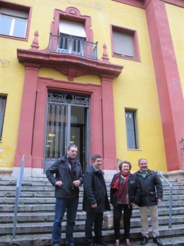 Visita a la antigua sede de Banesto