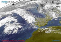 La borrasca Gisele llega esta noche a Galicia con vientos y lluvias fuertes