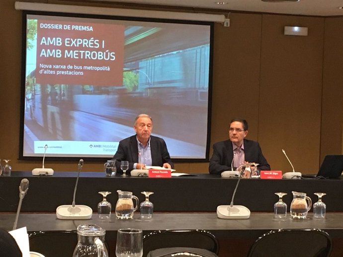 Antoni Poveda (AMB) y Joan Maria Bigas (AMB)