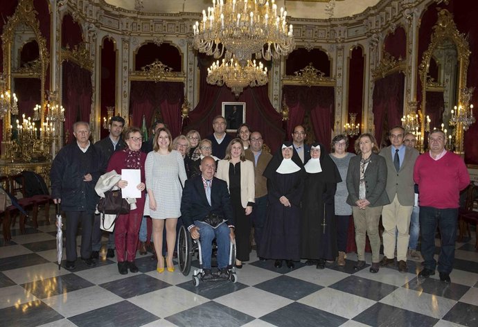 Acto de firma de concesión de subvenciones de la Diputación de Cádiz