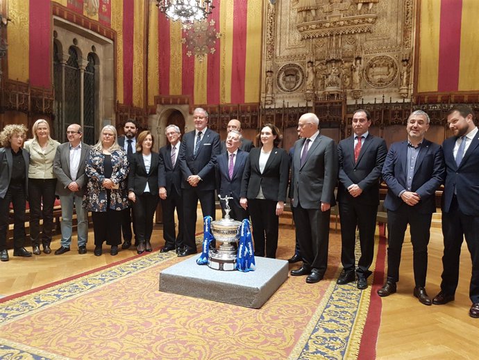 Presentación del Barcelona Open Banc Sabadel-66 Trofeo Conde de Godó