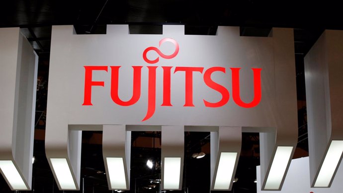 A logo of Fujitsu is Fujitsu
