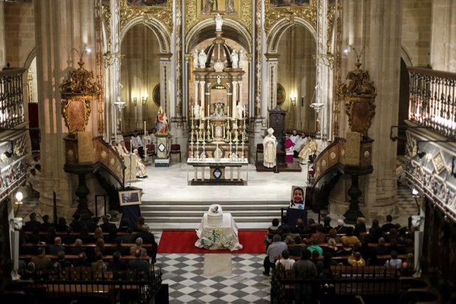 Misa funeral por el niño Gabriel Cruz en la Catedral de Almería