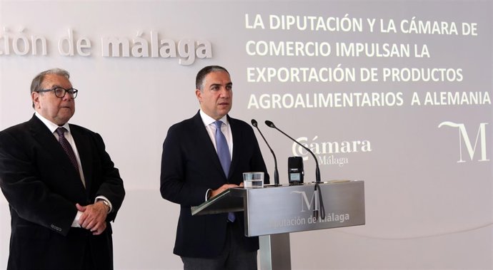 Bendodo con Jerónimo Perez Casero Camara de Comercio 