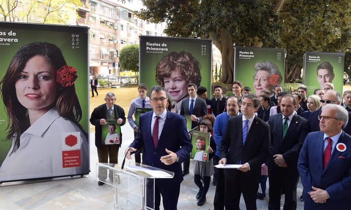 El alcalde de Murcia presenta la campaña de Primavera