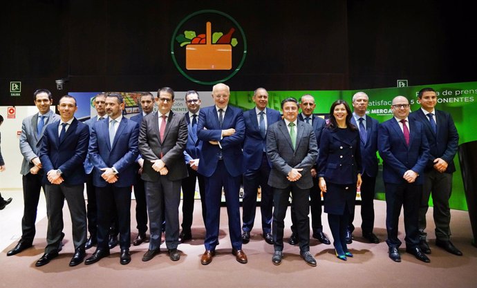 Juan Roig y miembros del Comité de Dirección de Mercadona