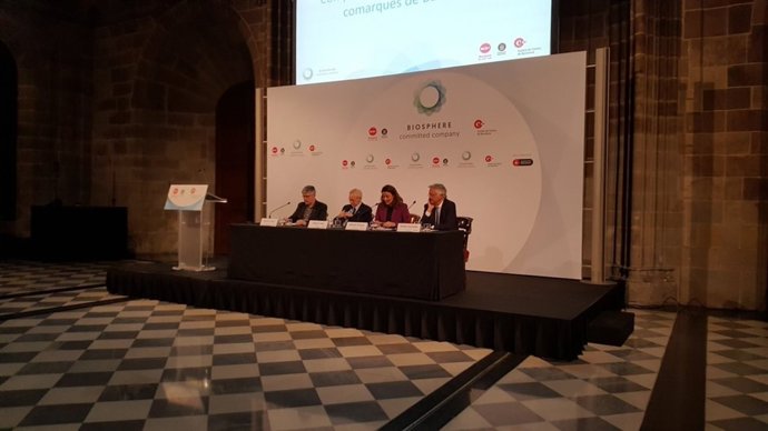 Agustí Colom, Miquel Valls, Marcè Conesa y Tomás Azcárate