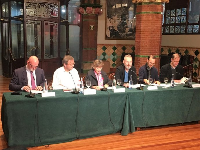 Joan Oller, Simon Halsey, Mariona Carulla, Mark Padmore y Julius Drake