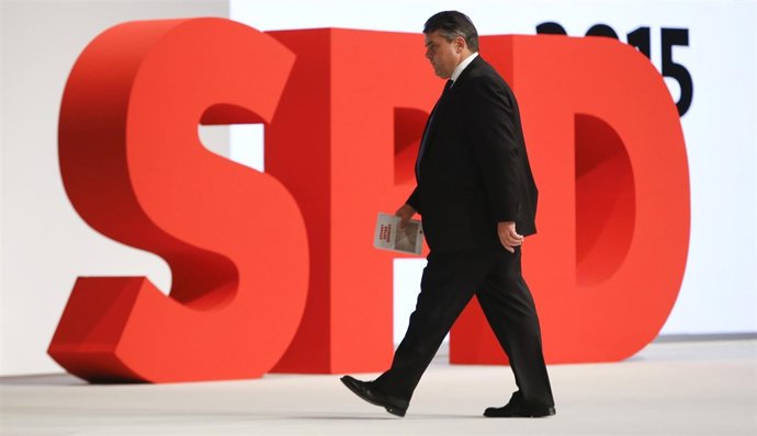 El líder del SPD, Sigmar Gabriel