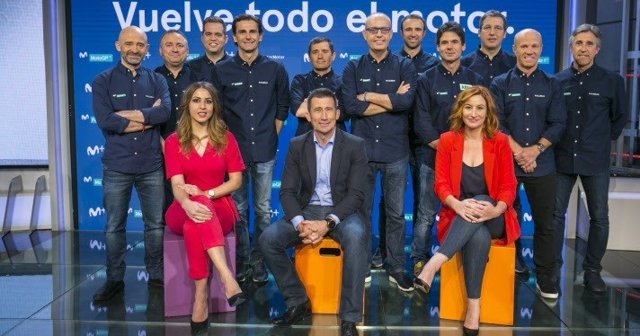 El nuevo equipo de Movistar+ para la temporada del motor