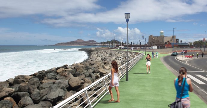 Proyecto Paseo Marítimo El Rincón Playa de Las Canteras