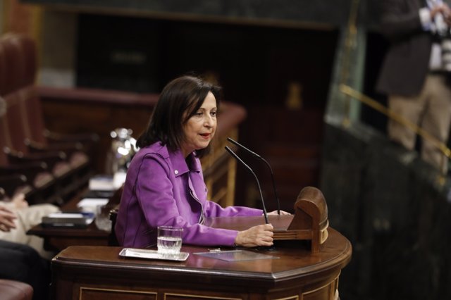 Margarita Robles interviene en el Pleno del Congreso sobre pensiones