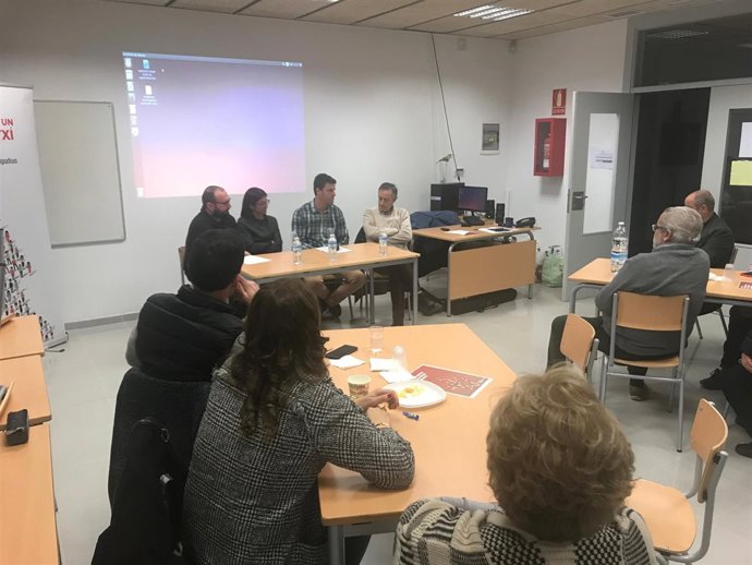 Momento de la presentación