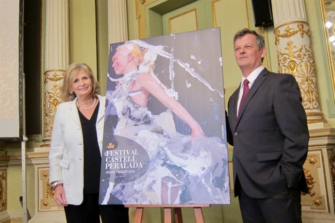 Isabel Suqué, presidenta Fundació Castell de Peralada, y Oriol Aguilà