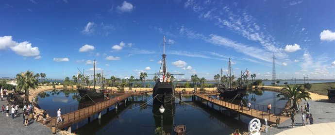 Muelle de las Carabelas. 