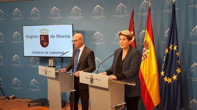  La Portavoz Del Gobierno Regional, Noelia Arroyo, En La Rueda De Prensa