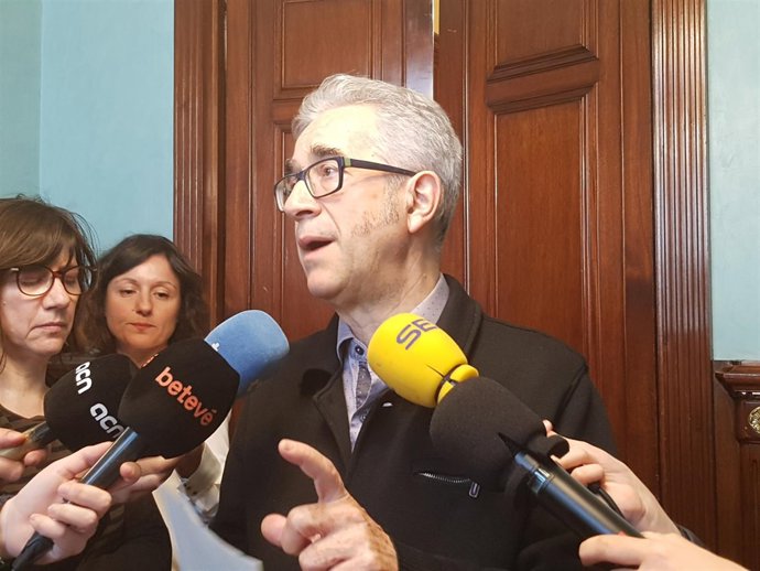 El concejal de Vivienda de Barcelona, Josep Maria Montaner