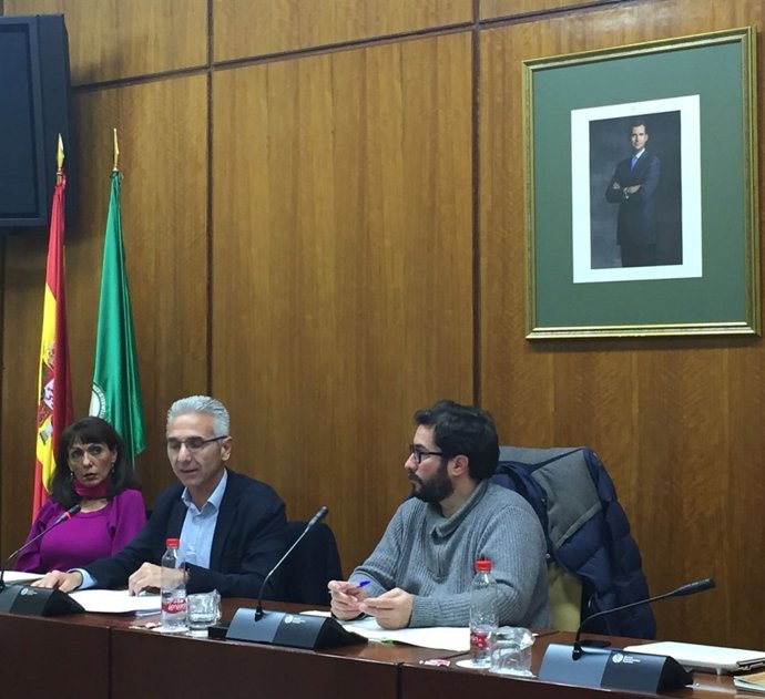 El consejero Miguel Ángel Vázquez en la Comisión de Cultura en el Parlamento