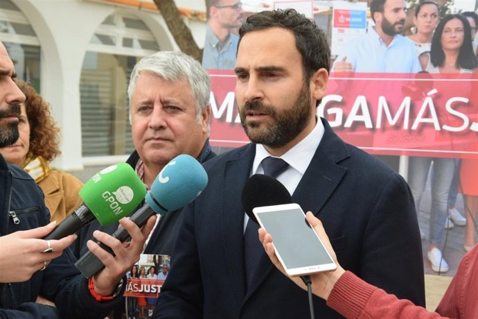 Daniel Pérez en rueda de prensa 
