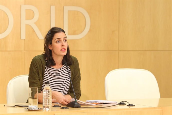 Rita Maestre en la reunión de la Junta de Gobierno