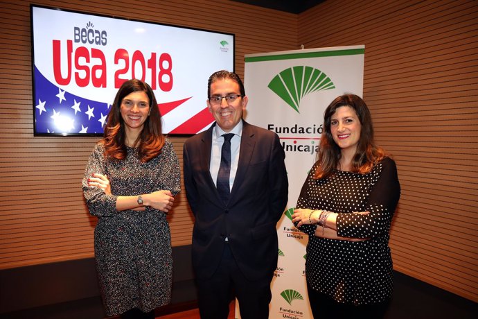 Sergio Corral Fundación Unicaja presenta el programa de becas USA 2018