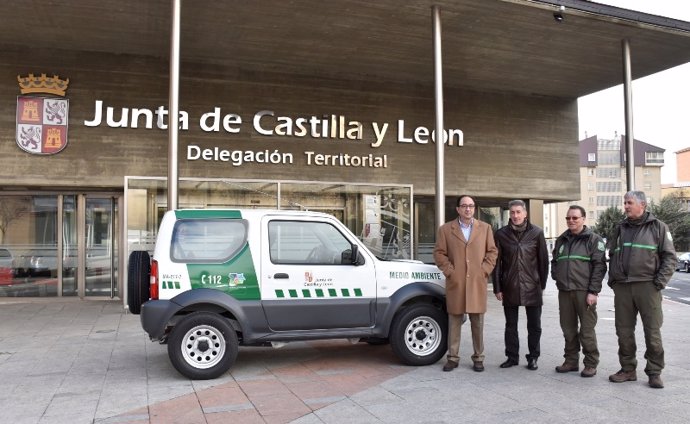 Acto de entrega de vehículos en Soria. 14-03-18