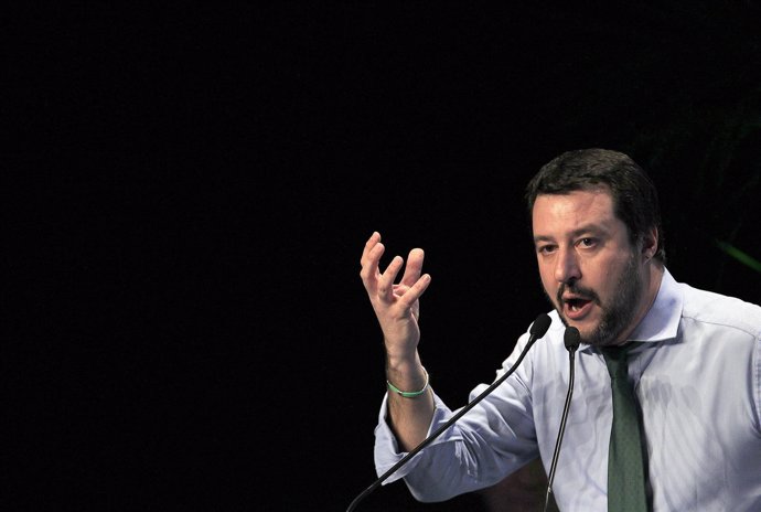 Matteo Salvini, líder de la Liga Norte