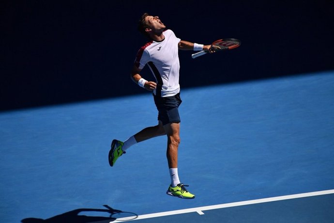 Pablo Carreño celebra la seva victòria