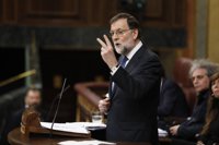 Rajoy no ve "ninguna razón" para derogar la prisión permanente: "No es una buena noticia para ningún español"