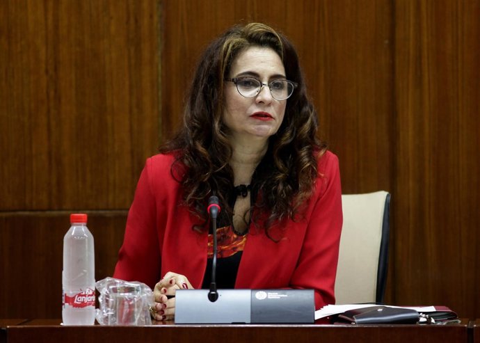 La consejera de Hacienda y Administración Publica, Maria Jesús Montero