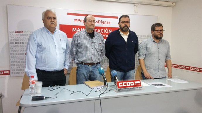 Reprensenantes CCOO y UGT en sector industria siderometalúrgica 