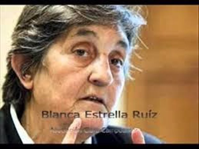 Blanca Estrella, presidenta de la Asociación Clara Campoamor 