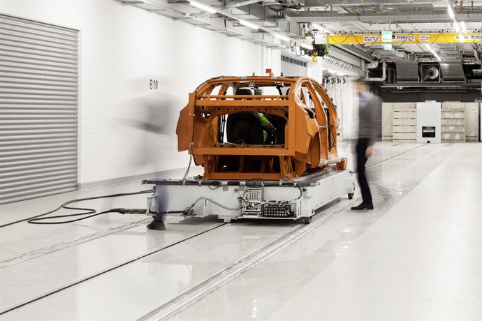 Nuevo centro de pruebas de Volkswagen en Wolfsburg (Alemania)