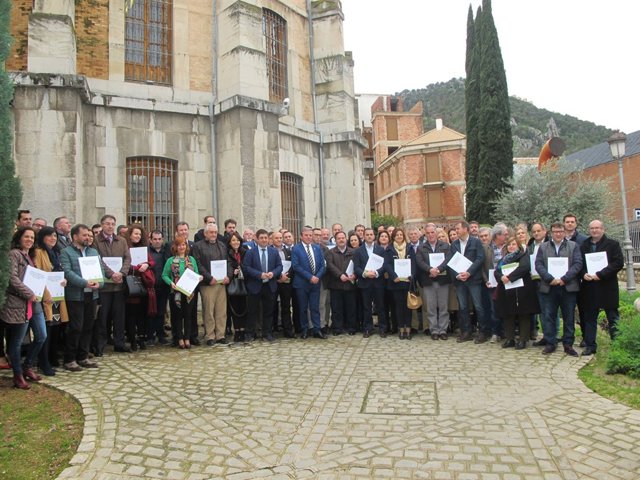 Entrega de infomes del Pacto de los Alcaldes contra el cambio climático.
